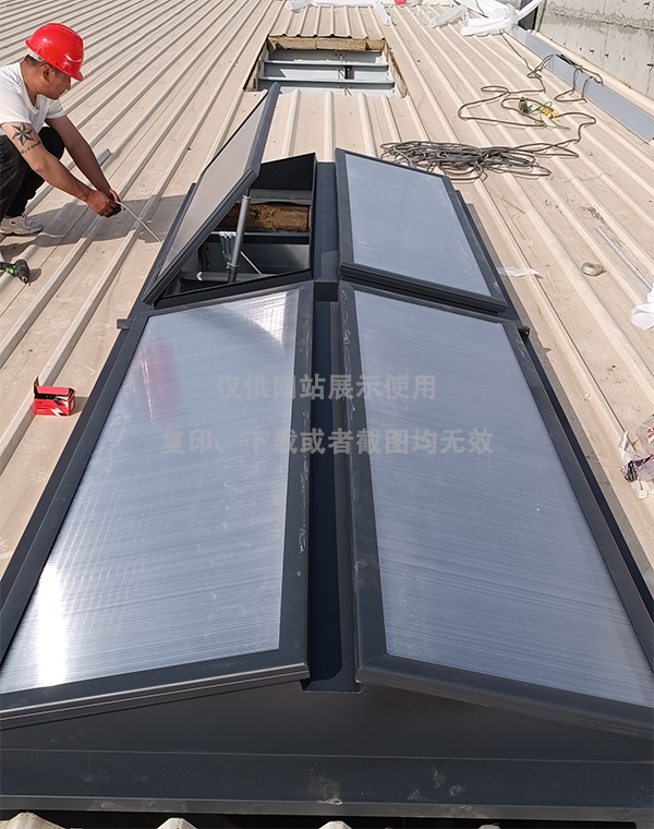 兰州王老吉生产车间于田排烟天窗