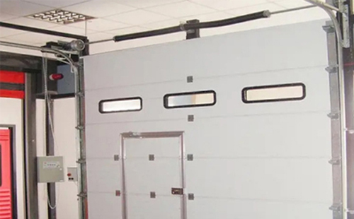 于田工业提升门的安装方法