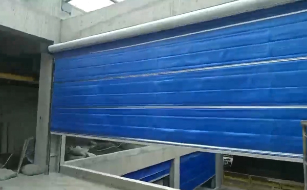 大型物流园区完成于田防火门整体安装工程